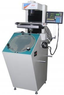 Inverted Optical Profile Projector with 350mm Screen, 0.08% Magnification Accuracy, and 360-Degree Rotation