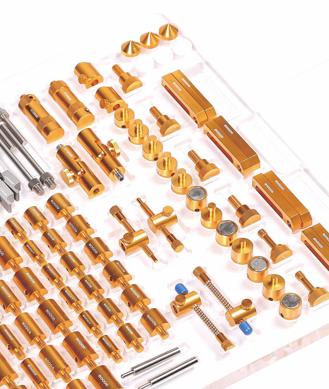 Gold Color CMM Fixture Kits / Coordinates Measurement Machine For Electronics Industry