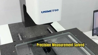 Automatische Vision-Messmaschine UNIMETRO SV: Stabilität und Präzision auf höchstem Niveau
